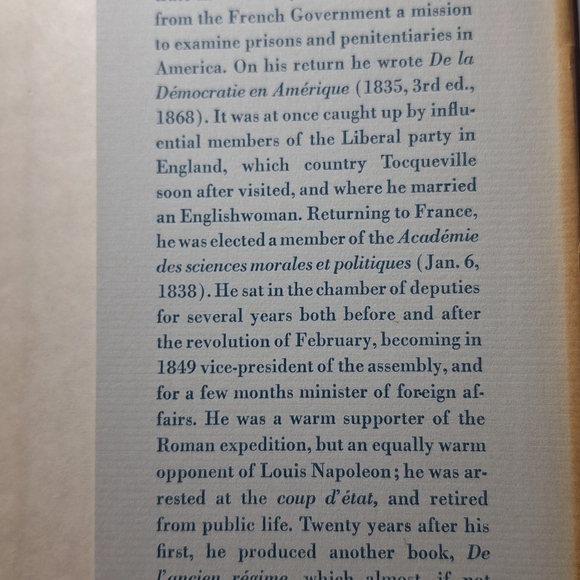 Democracy in America Alexis de Tocqueville 1945.Vol 2 Knopf Borzoi 2nd Printing - Picture 8 of 12